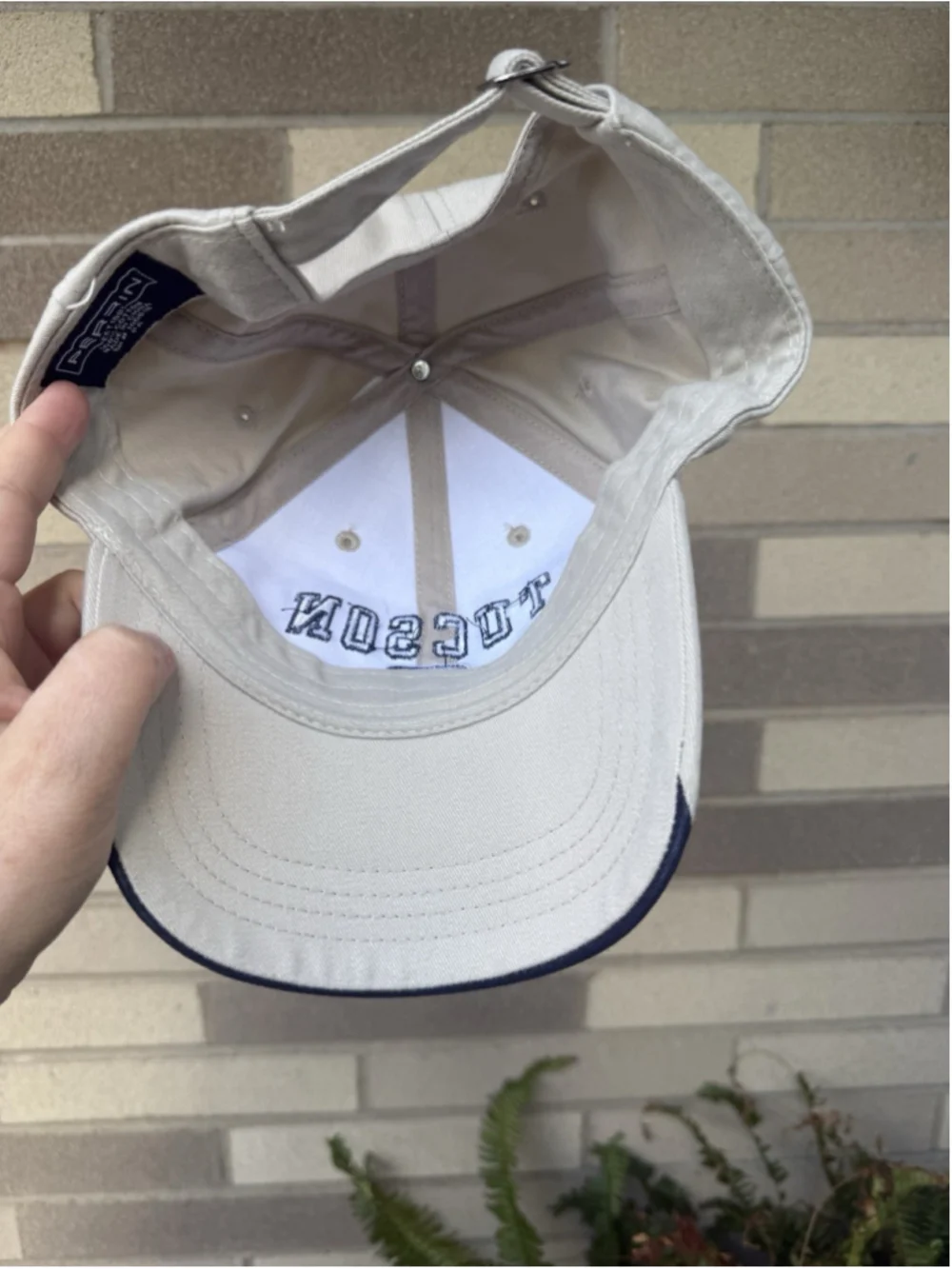 Vintage Tucson Arizona Baseball Cap Hat Lid Embroidered Cotton